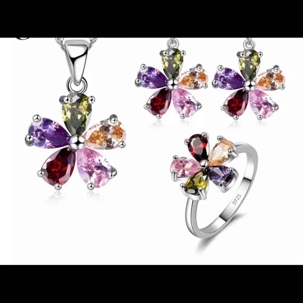 Top Quality Jewelry Set Shining Cubic Zirco